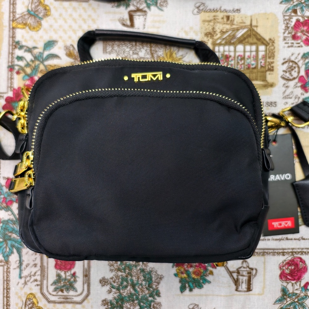 Tumi Alpha Bravo Women's Secure Slim Crossbody Bag - Picture 3 of 8